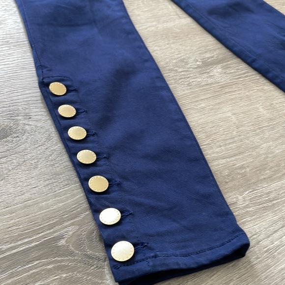 L’AGENCE | Piper Skinny Jean High Rise Jeans button hem in Stargazer - Picture 8 of 14